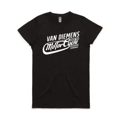 Van Diemens Women's Tee | White Logo Thumbnail