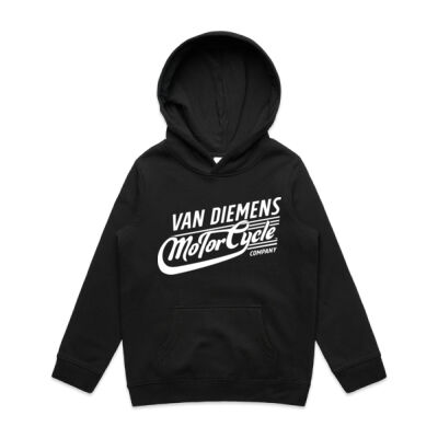 Van Diemens Kids Hoodie | White Logo  Thumbnail
