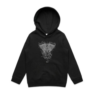 Van Diemens Kids Hoodie | Patent Engine Thumbnail